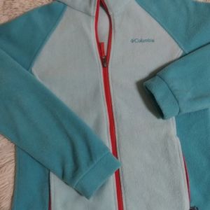 Columbia girls fleece jacket size Large 14-16
